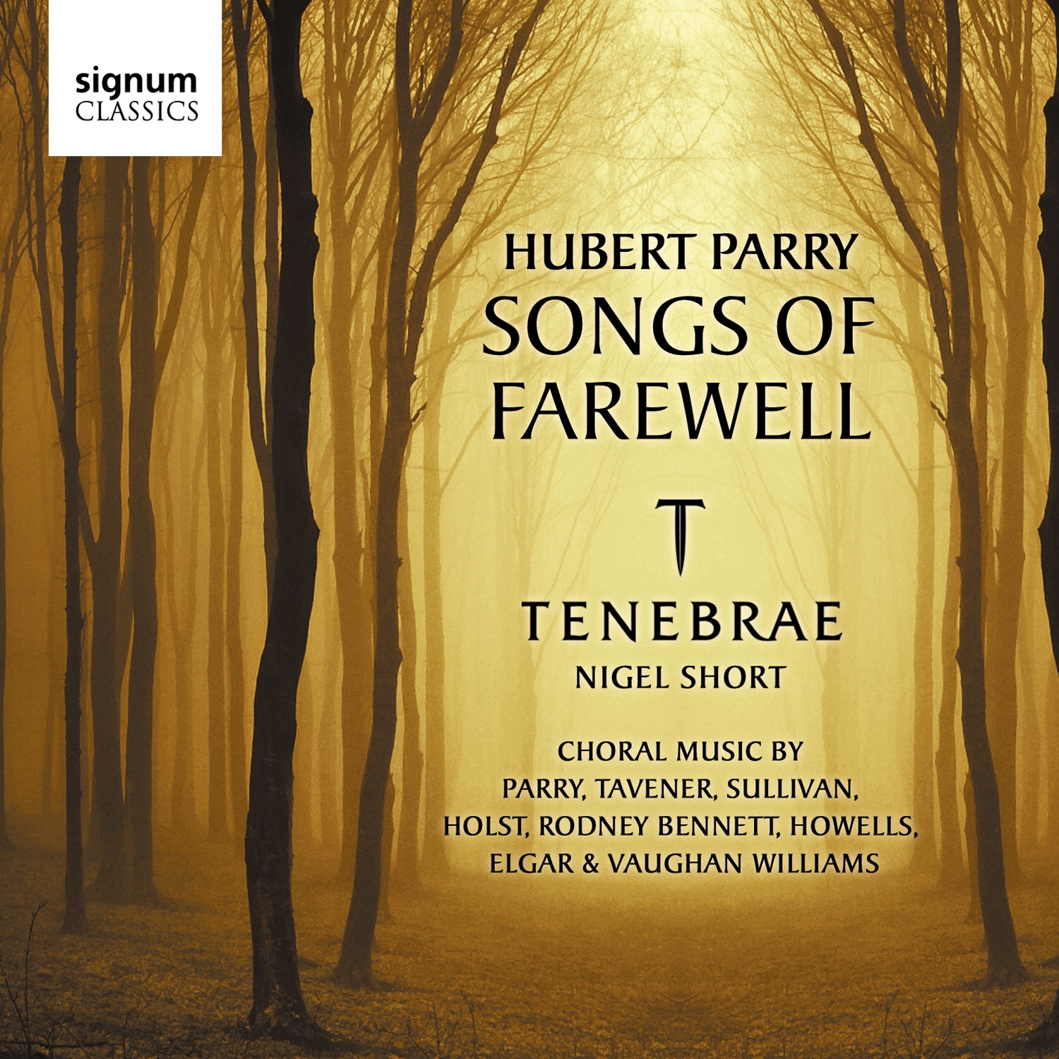 Hubert Parry: Songs of Farewell album cover
