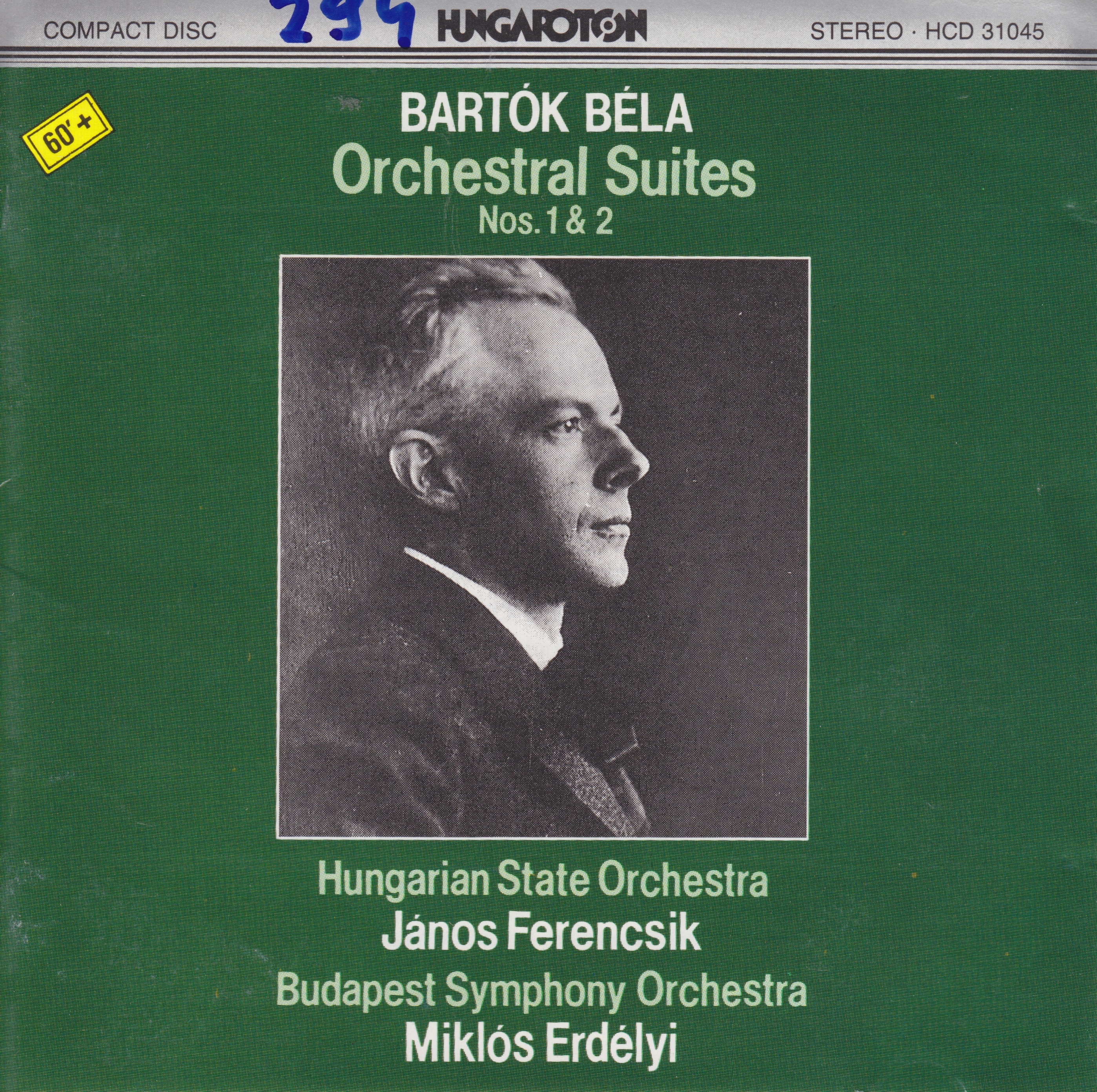 B. Bartók: Orchestral Suites album cover