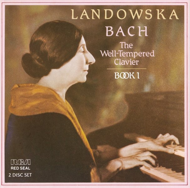 Bach: Well Tempered Clavier Book I album cover