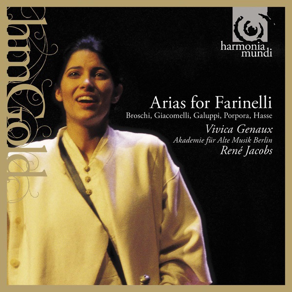 Arias for Farinelli album cover