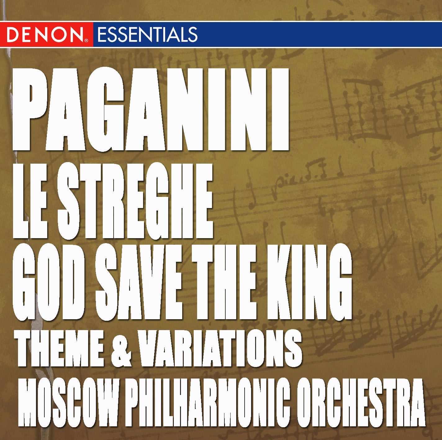 Paganini: Theme and Variations for Violin and Orchestra "Le Streghe" - Theme and Variations On God S album cover