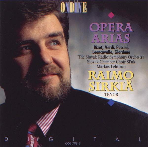 Opera Arias for Tenor album cover