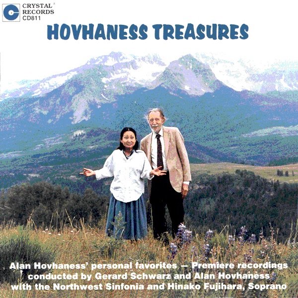 Hovhaness Treasures album cover