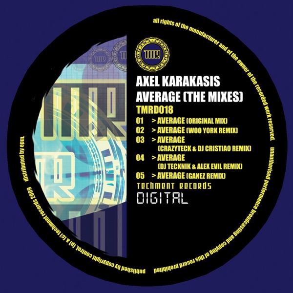 Average (The Mixes) - EP album cover