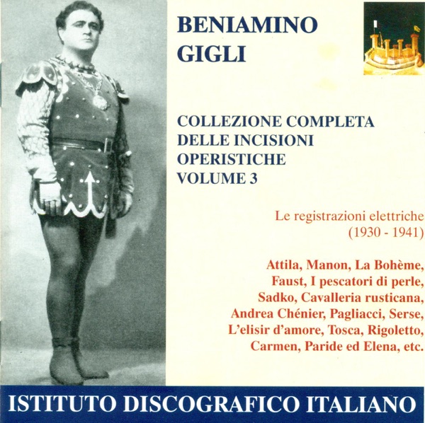Complete Collection of Opera Highlights, Vol. 3, 1930-1941 album cover
