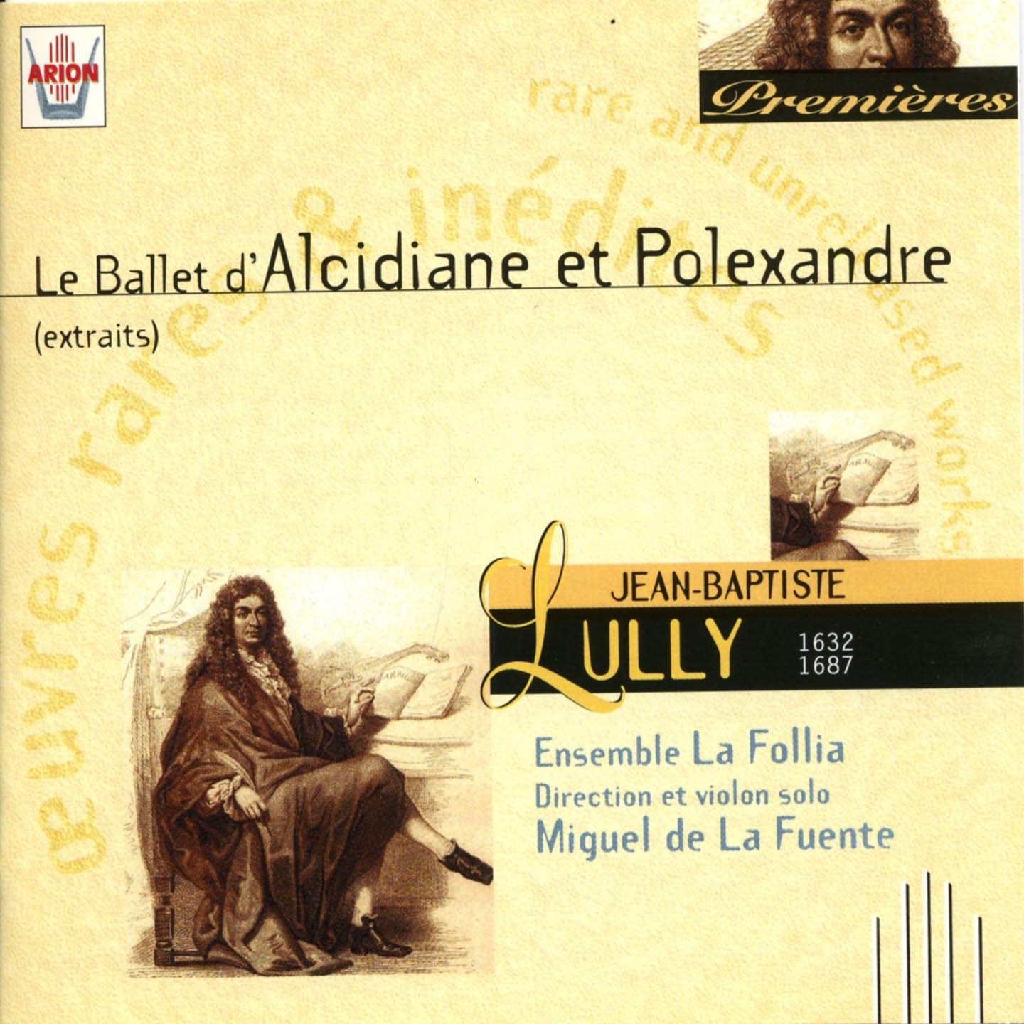 Lully : Le ballet d'Alcidiane et Polexandre album cover