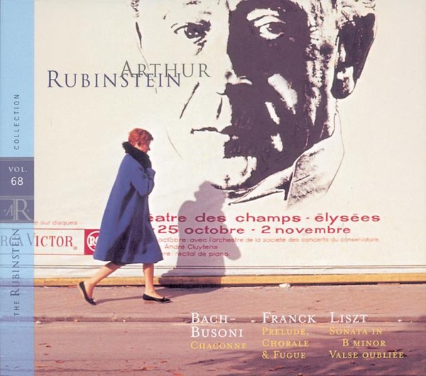 Rubinstein Collection, Vol. 68: Bach-Busoni, Franck & Liszt album cover