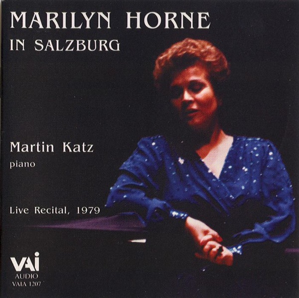 Marilyn Horne In Salzburg (Recorded Live At the Salzburg Festival) album cover
