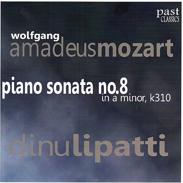 Mozart: Piano Sonata No. 8 album cover