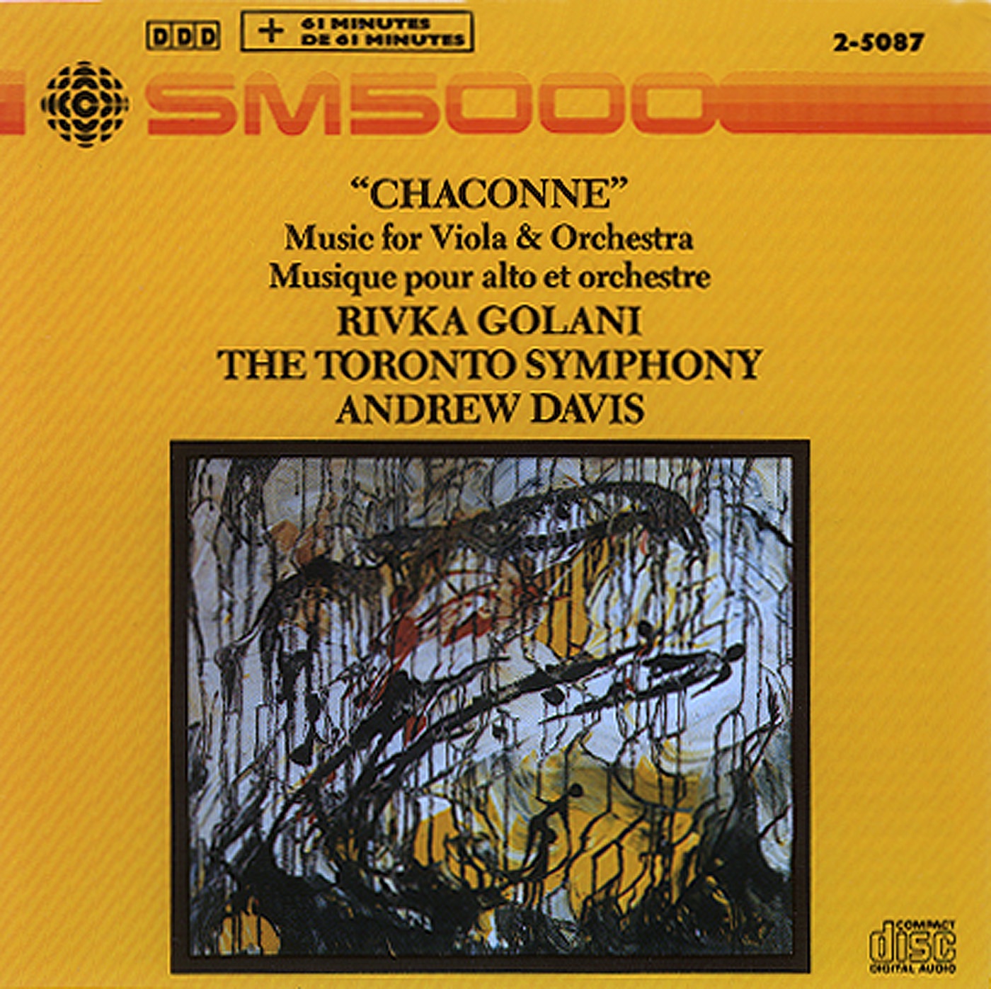 Chaconne - Music for Viola and Orchestra album cover
