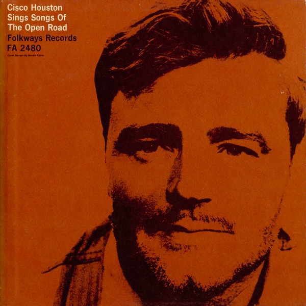 Cisco Houston Sings Songs of the Open Road album cover