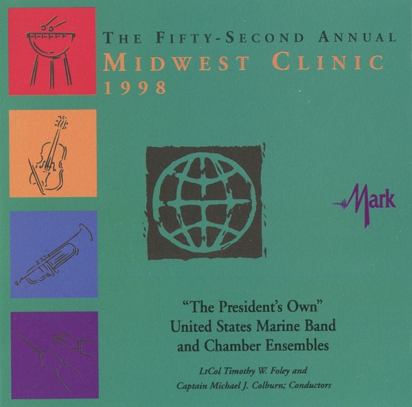 The Fifty-Second Annual Midwest Clinic, 1998 album cover
