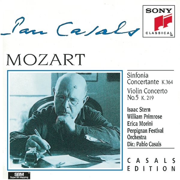 Mozart: Sinfonia Concertante, K. 364; Violin Concerto No. 5, K.219 album cover