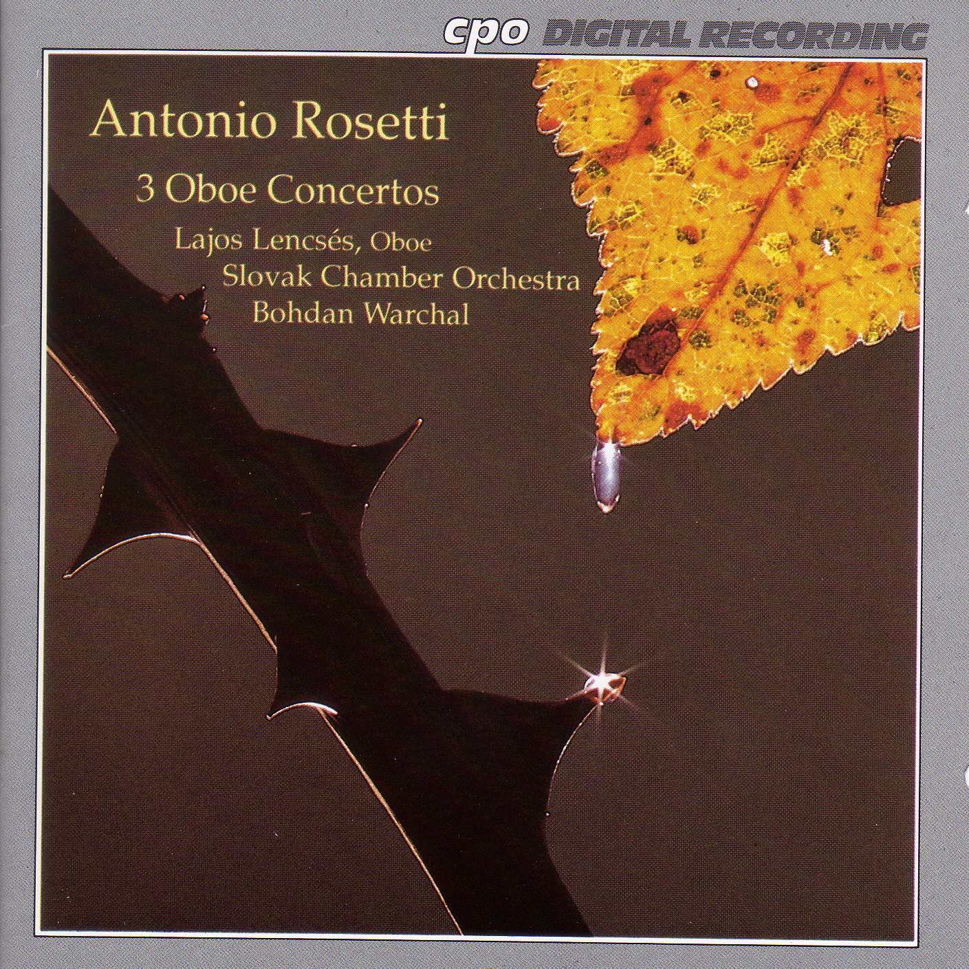 Rosetti: Oboe Concertos album cover
