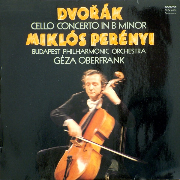 Cello concerto in B minor album cover