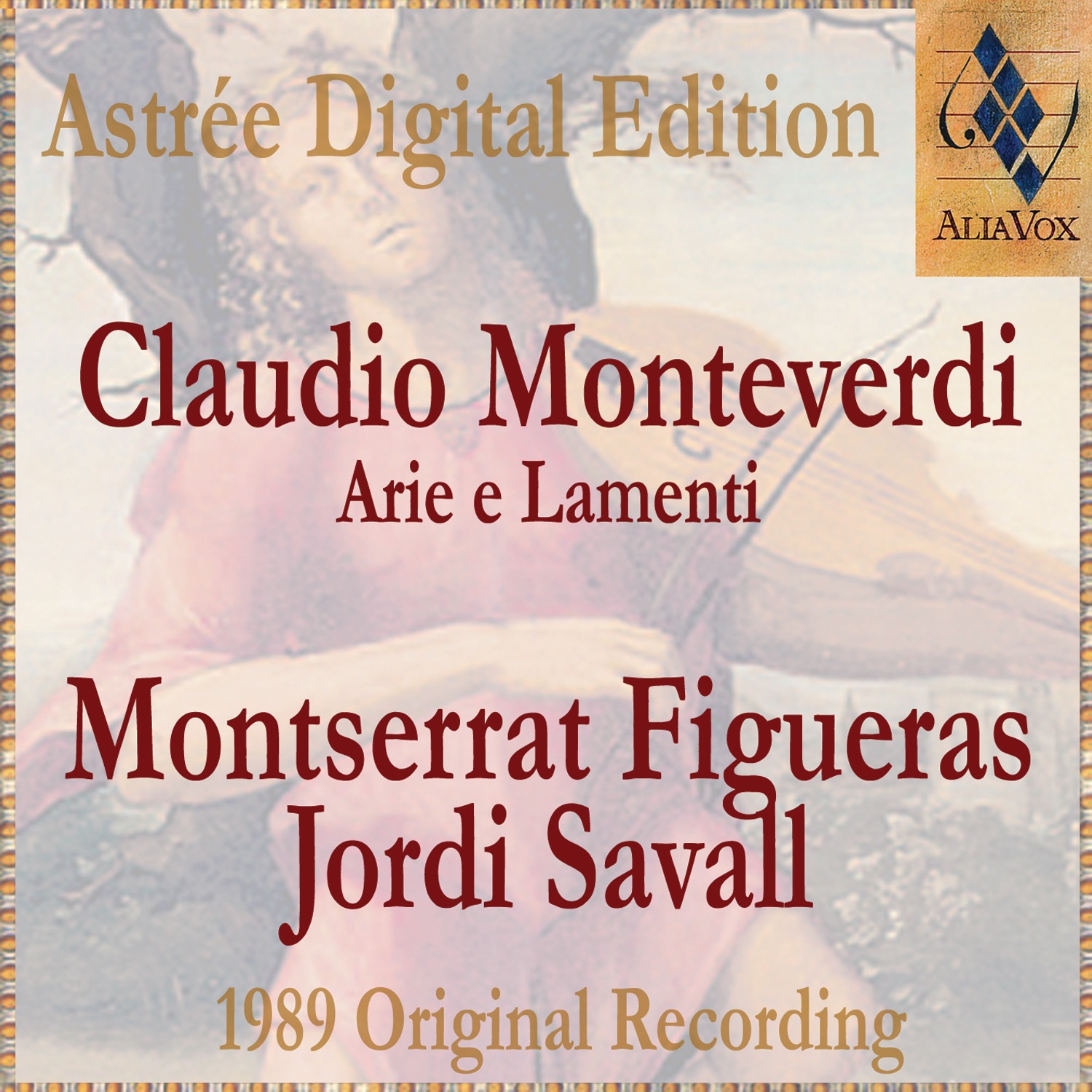 Claudio Monteverdi: Arie E Lamenti album cover