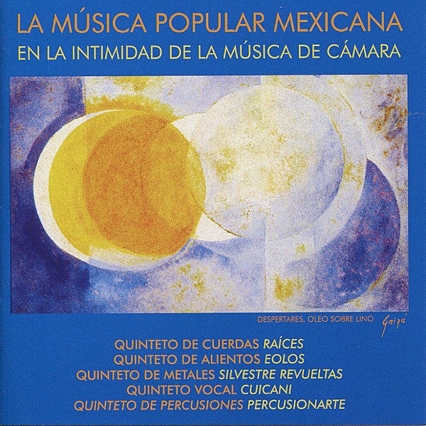 La Música Popular Mexicana - en la Intimidad de la Música de Cámara album cover