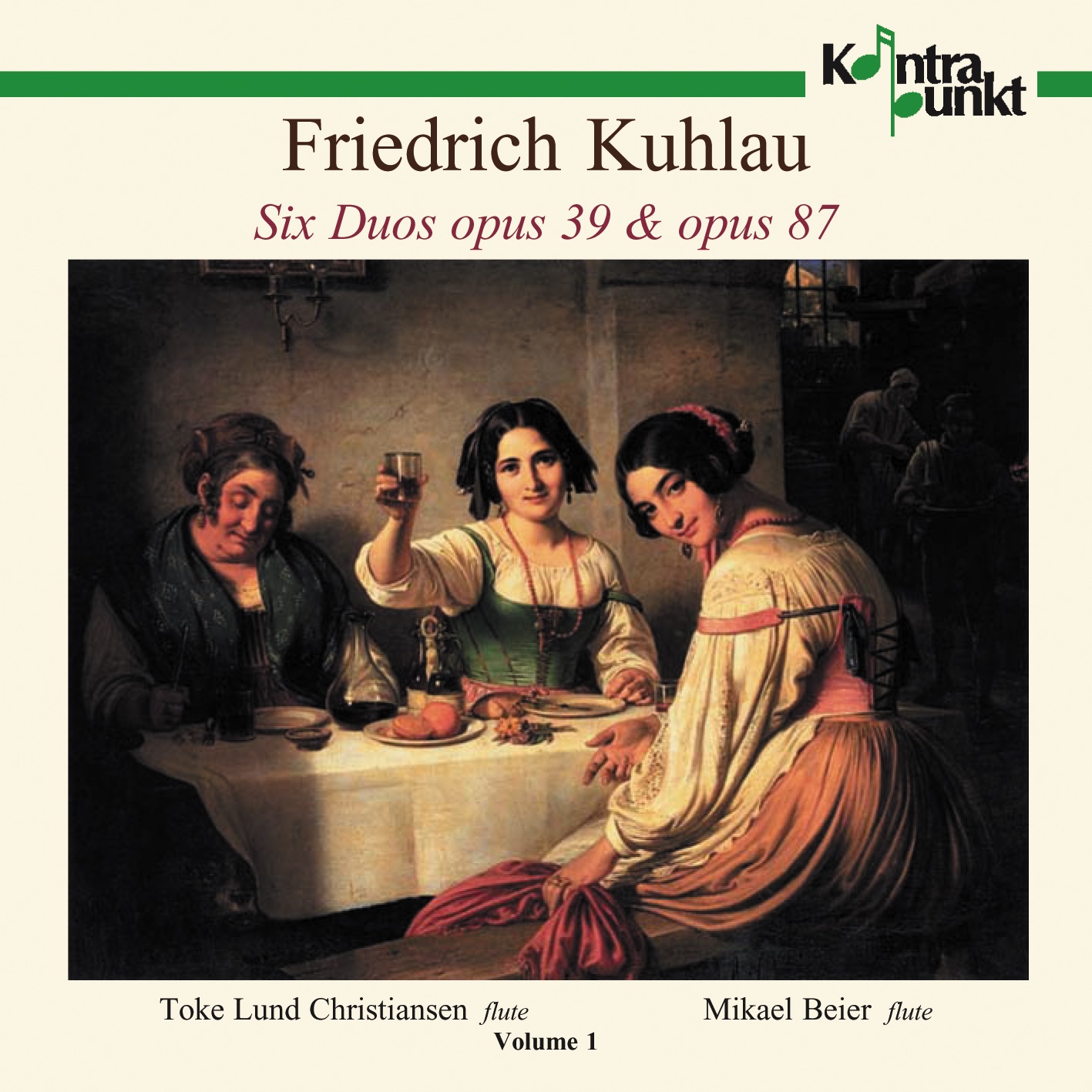 Kuhlau: Six Duos, Vol. 1 album cover