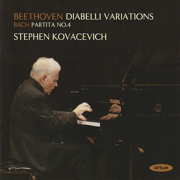 Beethoven: Diabelli Variations - Bach: Partita No.4 album cover