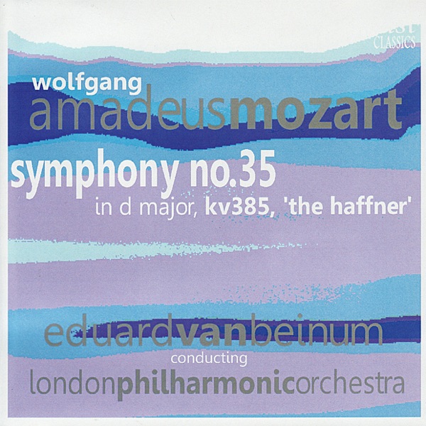 Mozart: Symphony No. 35 album cover