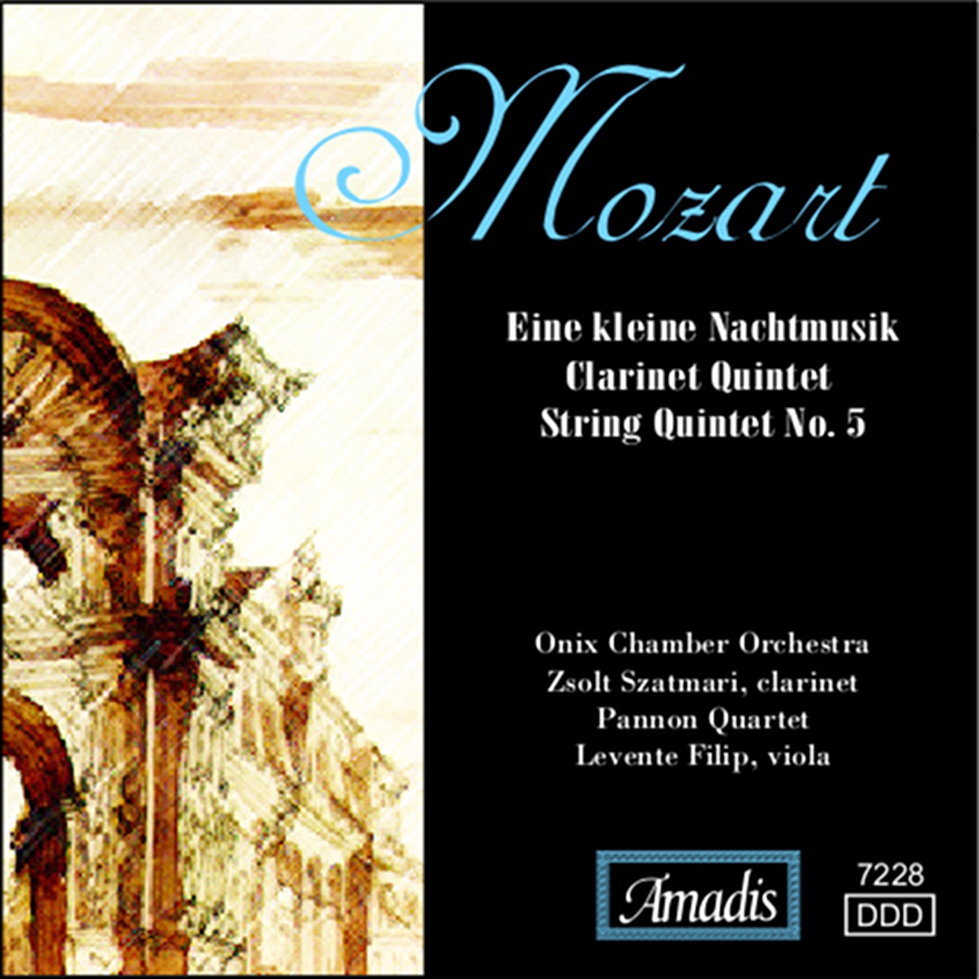 Mozart: Eine Kleine Nachtmusik; Clarinet Quintet; String Quintet No. 5 album cover