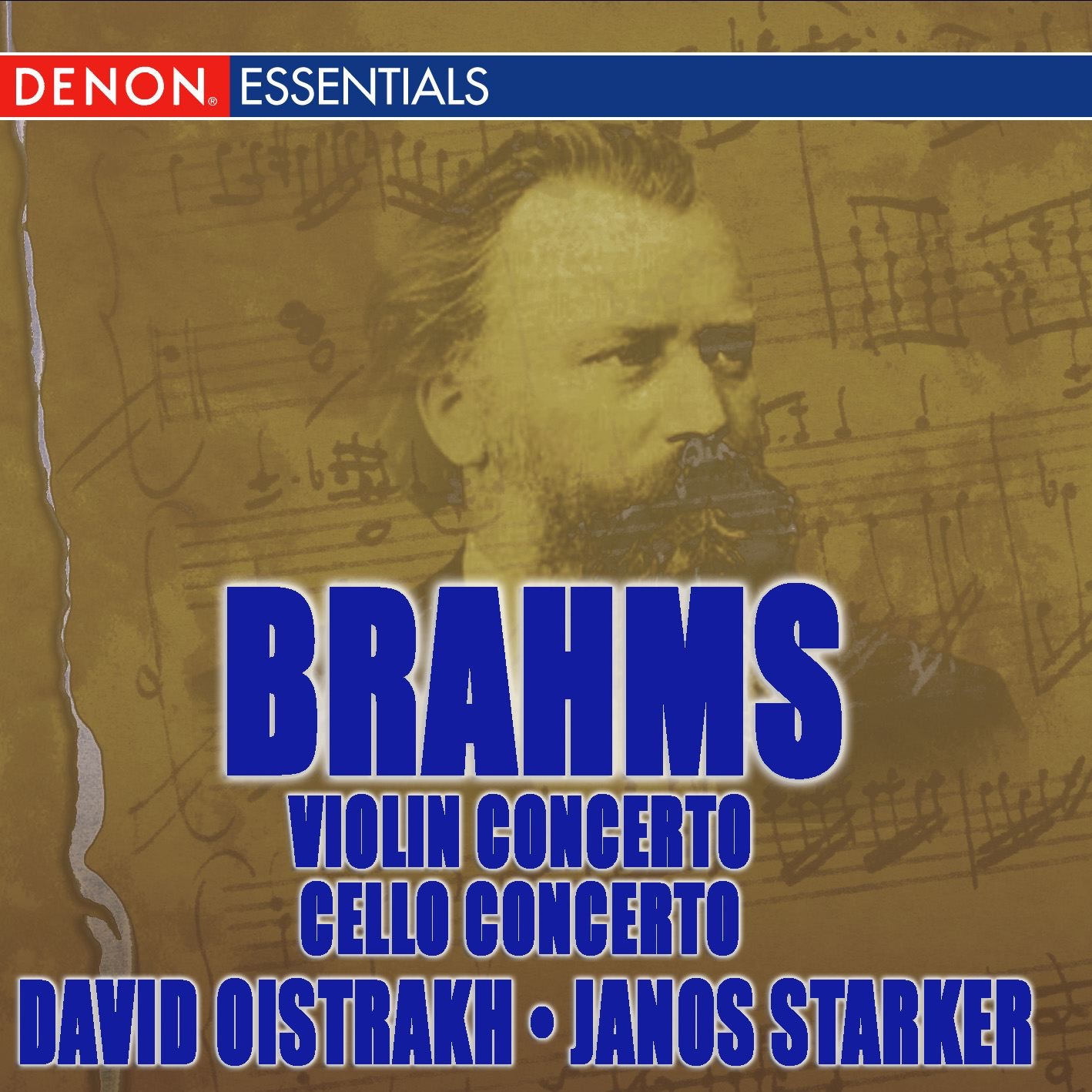Brahms: Violin Concerto, Op. 77, Cello Concerto, Op. 102 album cover