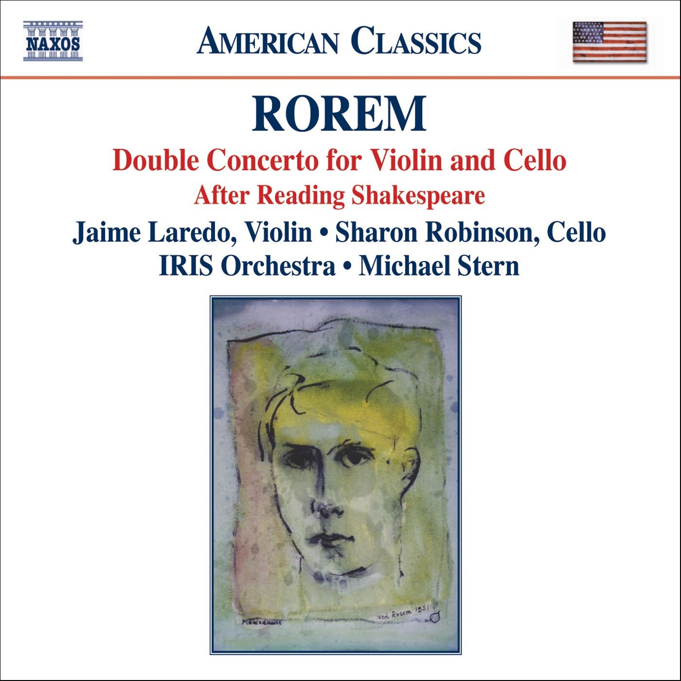Rorem: Double Concerto for Violin, After Reading Shakespeare album cover