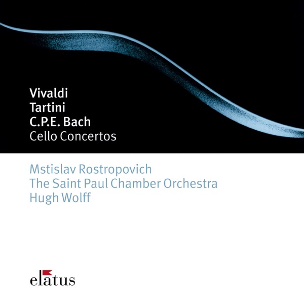 Vivaldi, Tartini & C.P.E. Bach: Cello Concertos album cover