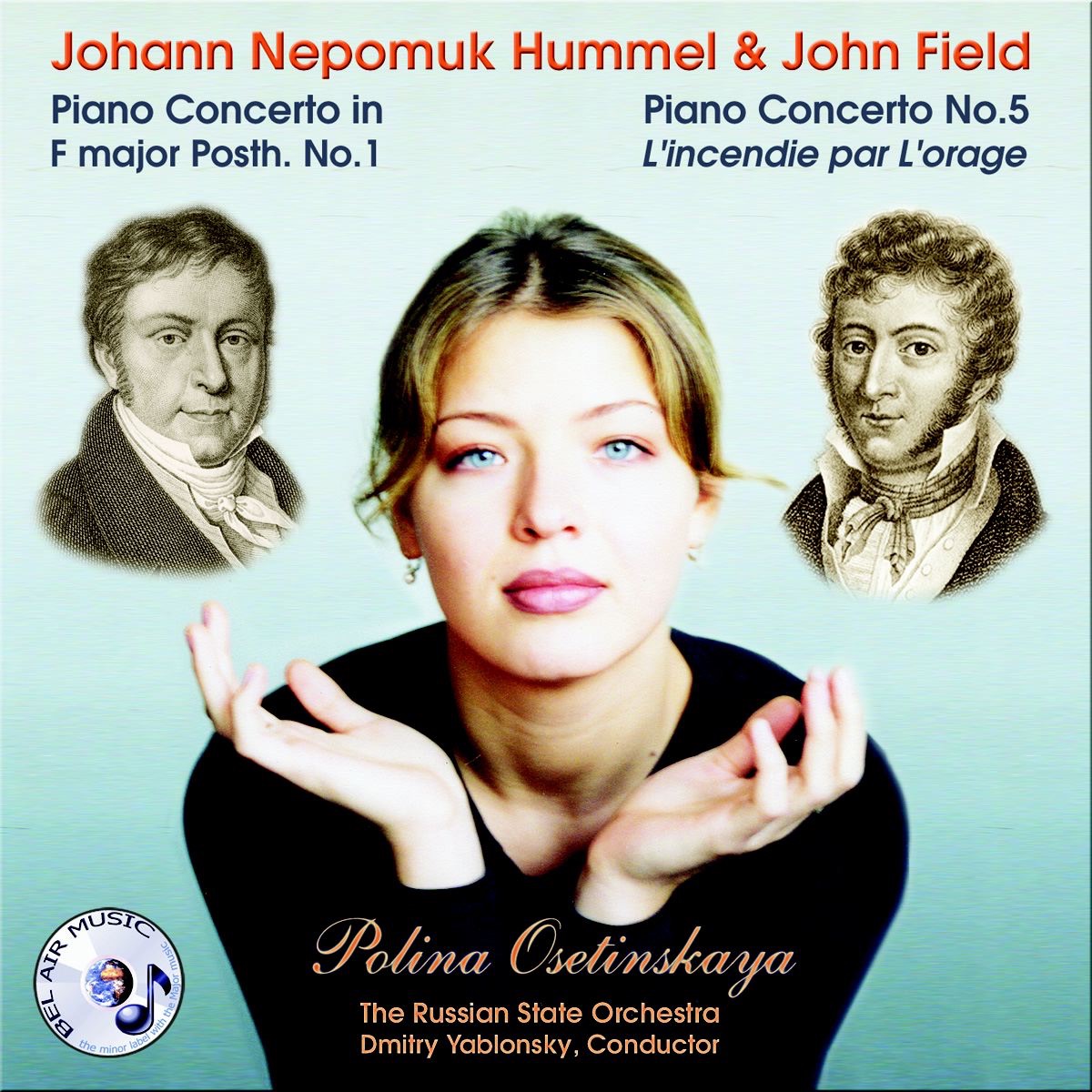 Hummel: Piano Concerto No. 1 - Field: Piano Concerto No. 5 album cover
