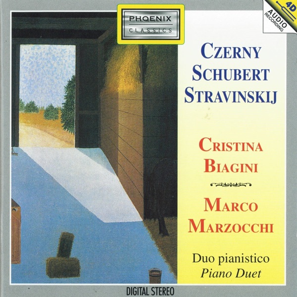 Carl Czerny, Franz Schubert, Igor Stravinskij album cover