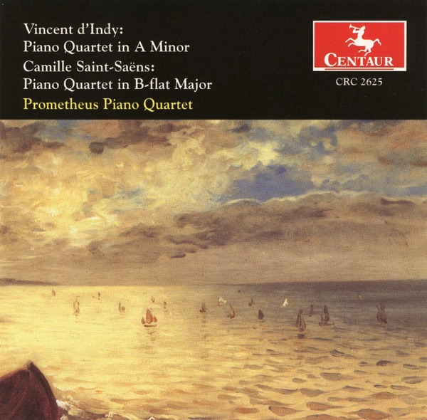 Indy, V. D': Piano Quartet in A Minor - Saint-Saens, C.: Piano Quartet in B Flat Major album cover