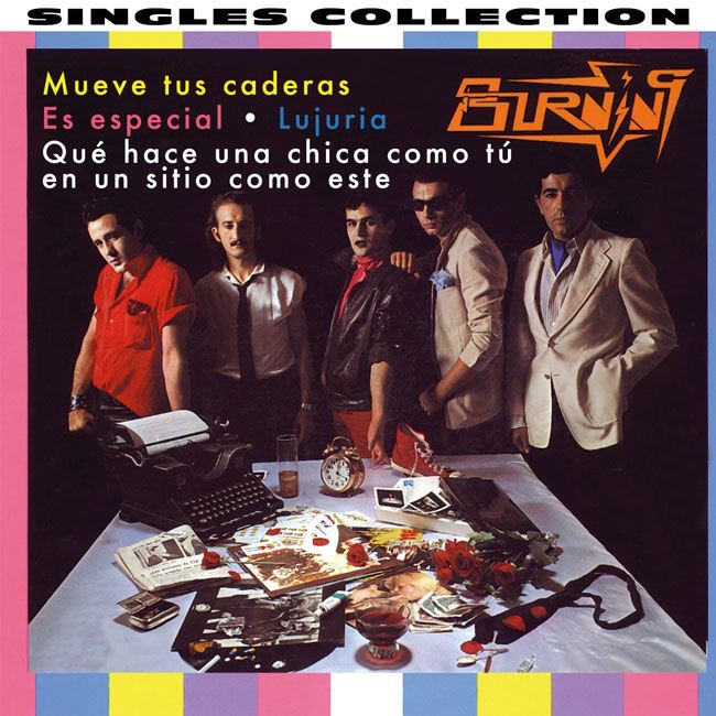 Singles Collection: Burning album cover