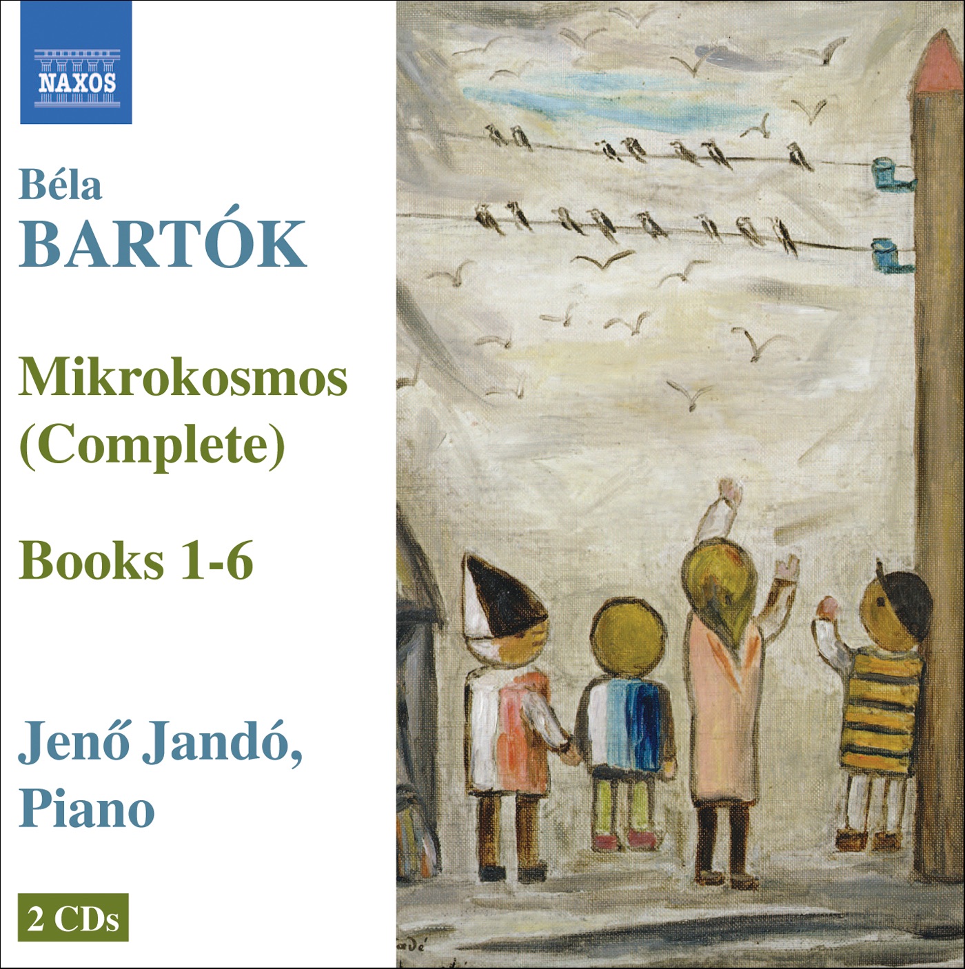 Bartók: Mikrokosmos (Complete) album cover