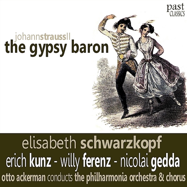Strauss II: The Gypsy Baron album cover