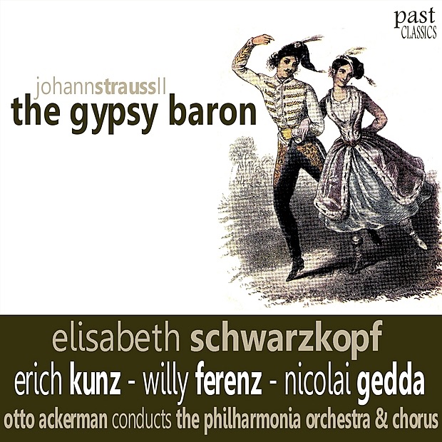 Strauss II: The Gypsy Baron album cover