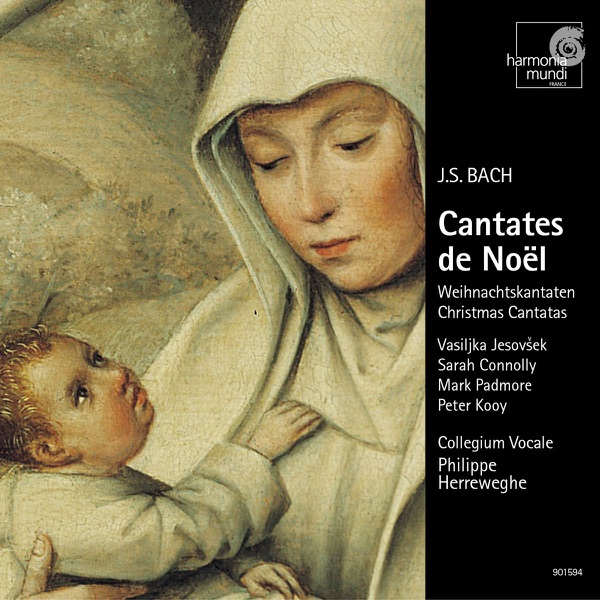 J.S. Bach: Christmas Cantatas album cover