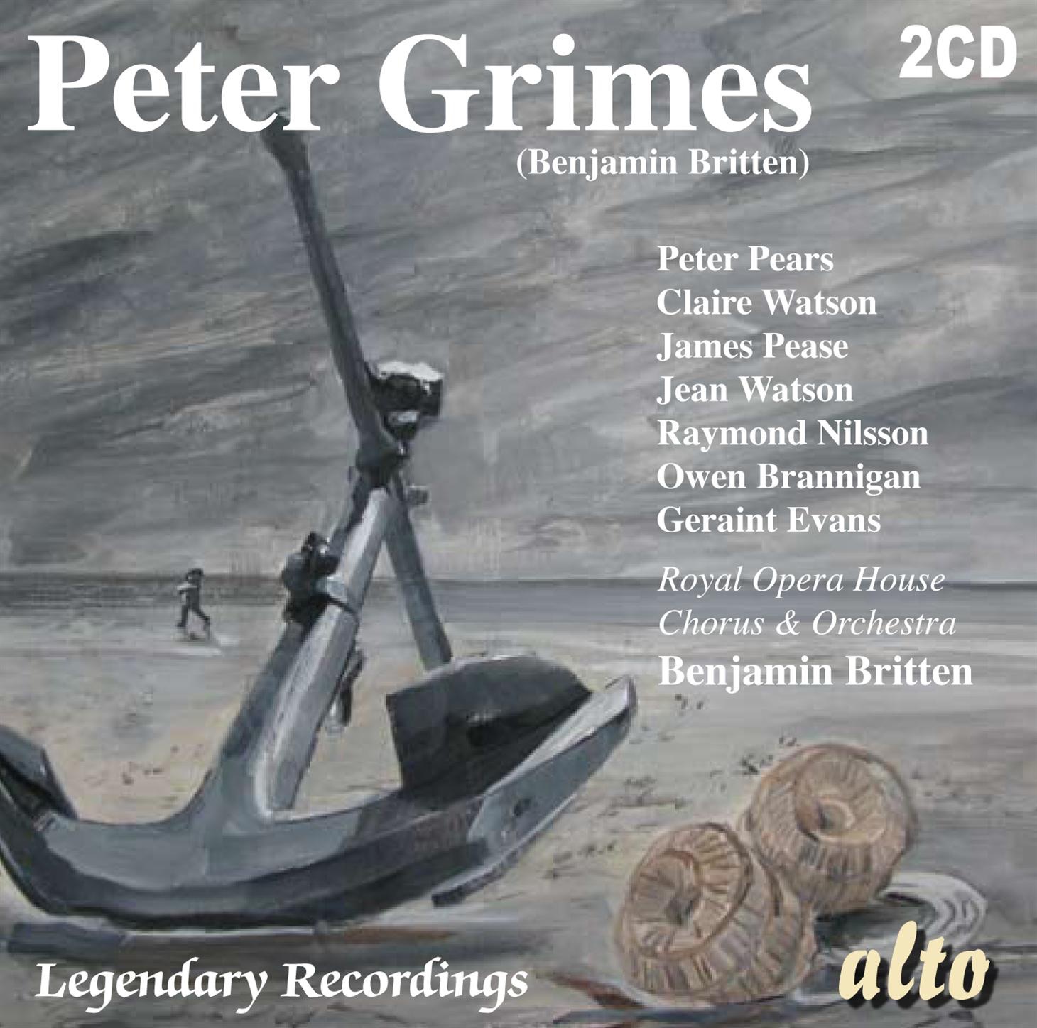 Britten: Peter Grimes album cover