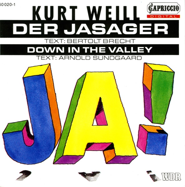 Weill: Der Jasager album cover