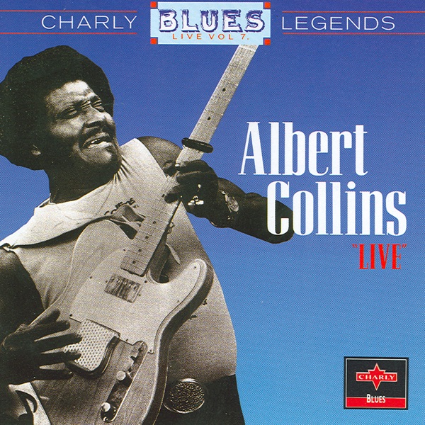 Albert Collins: Live album cover