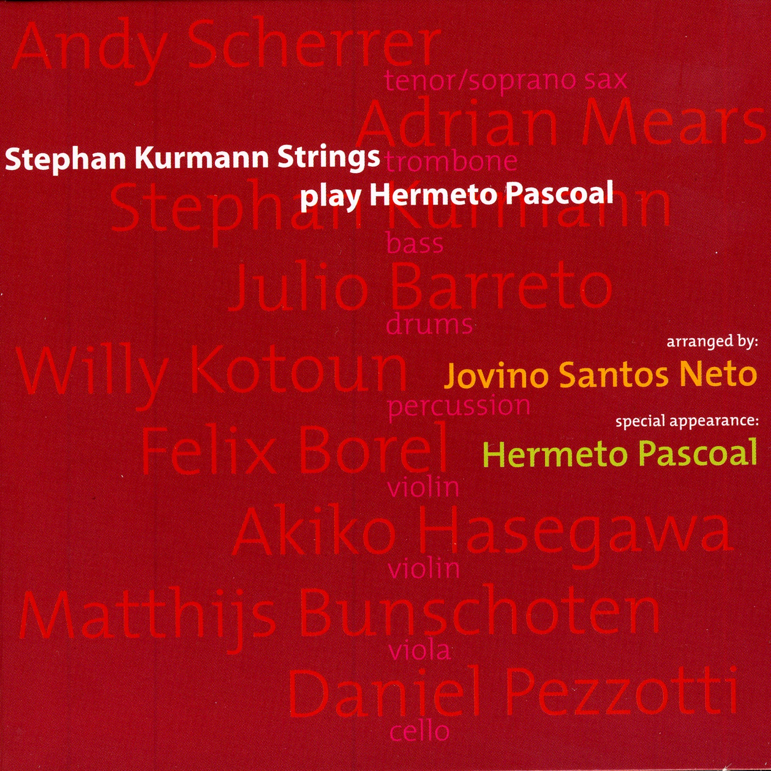 Stephan Kurmann Strings Play Hermeto Pascoal album cover