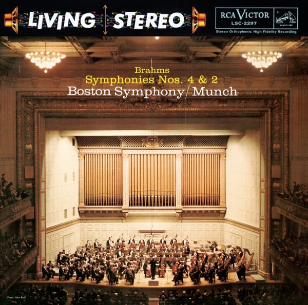 Brahms: Symphonies No. 4 in E Minor, Op. 98 & No. 2 in D Major, Op. 73 album cover