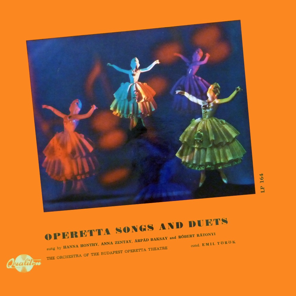 Operetta Songs and Duets (Hungaroton Classics) album cover