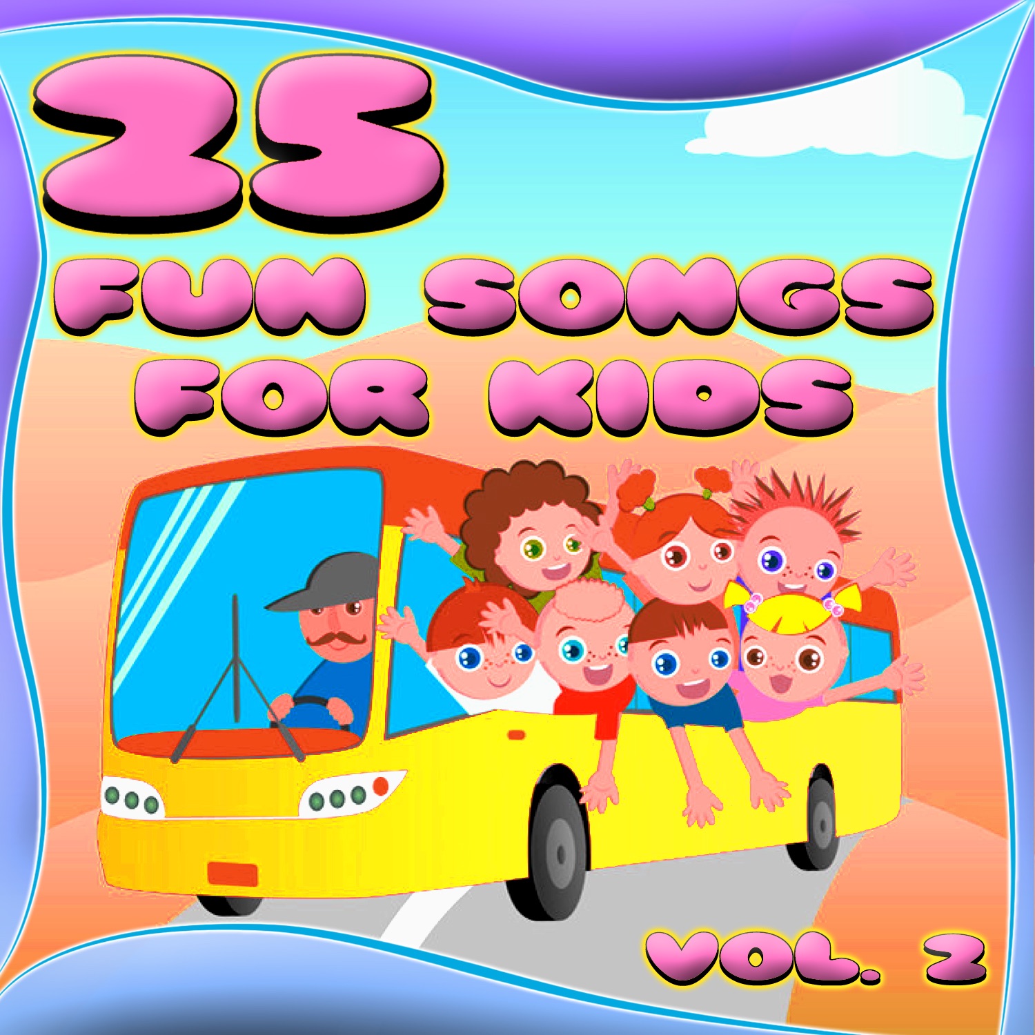25 Fun Songs for Kids, Vol. 2 album cover