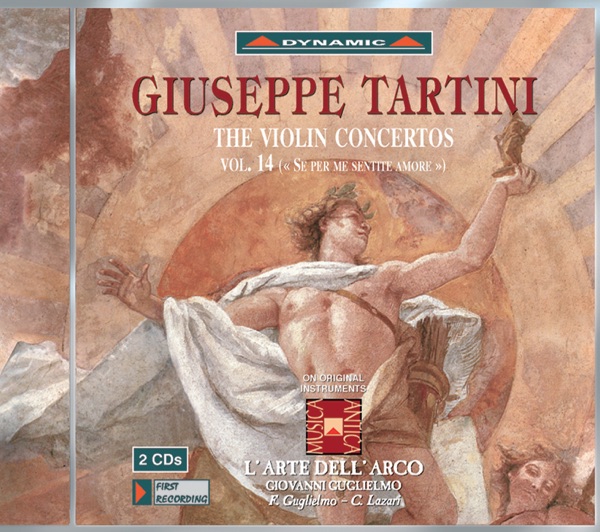 Tartini, G.: Violin Concertos, Vol. 14 (L'Arte Dell'Arco)- D. 7, 28, 31, 33, 34, 65, 68, 78, 102, 10 album cover