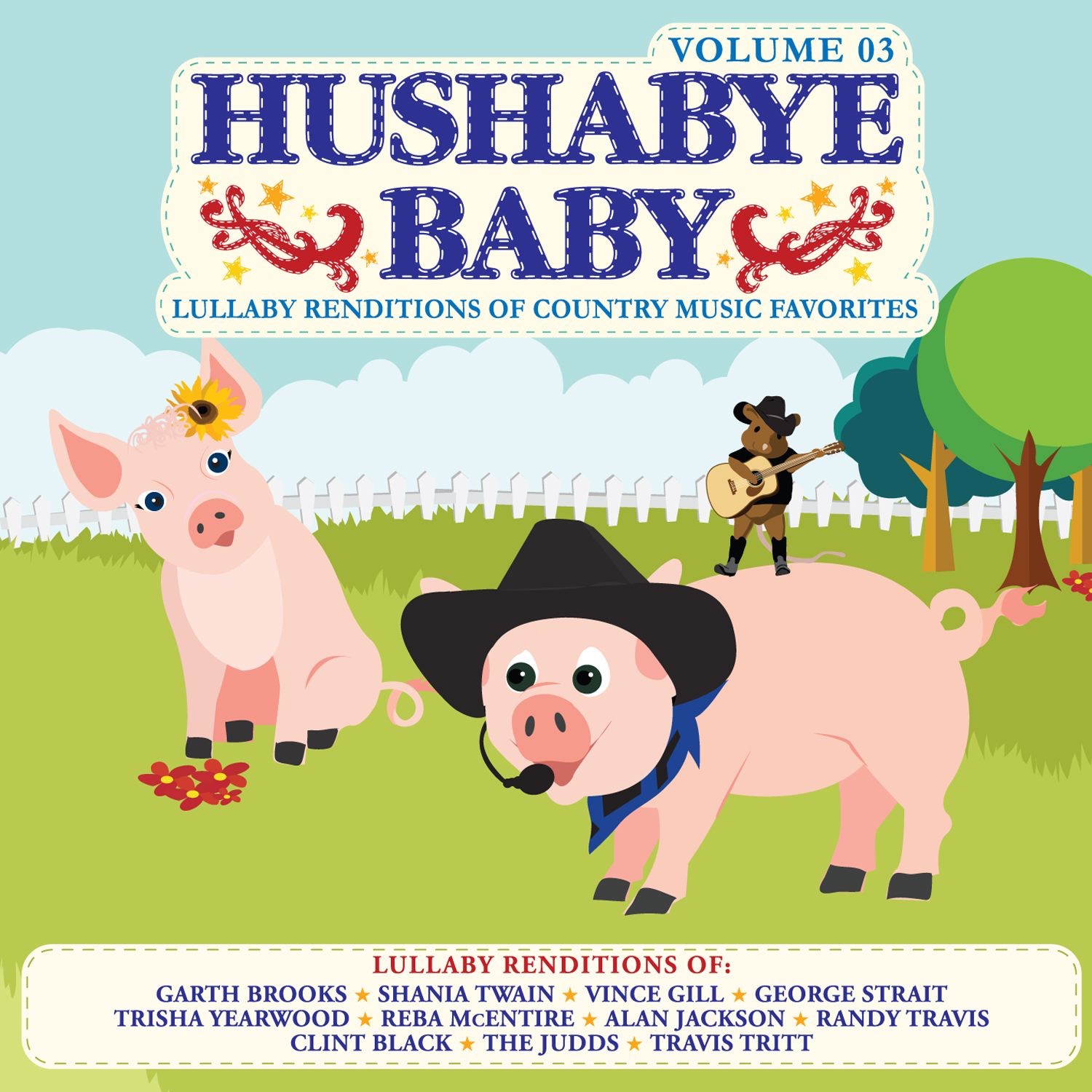 Lullaby Renditions of Country Music Favorites Volume 3 album cover