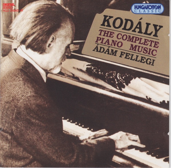 Kodály, The Complete Piano Music album cover