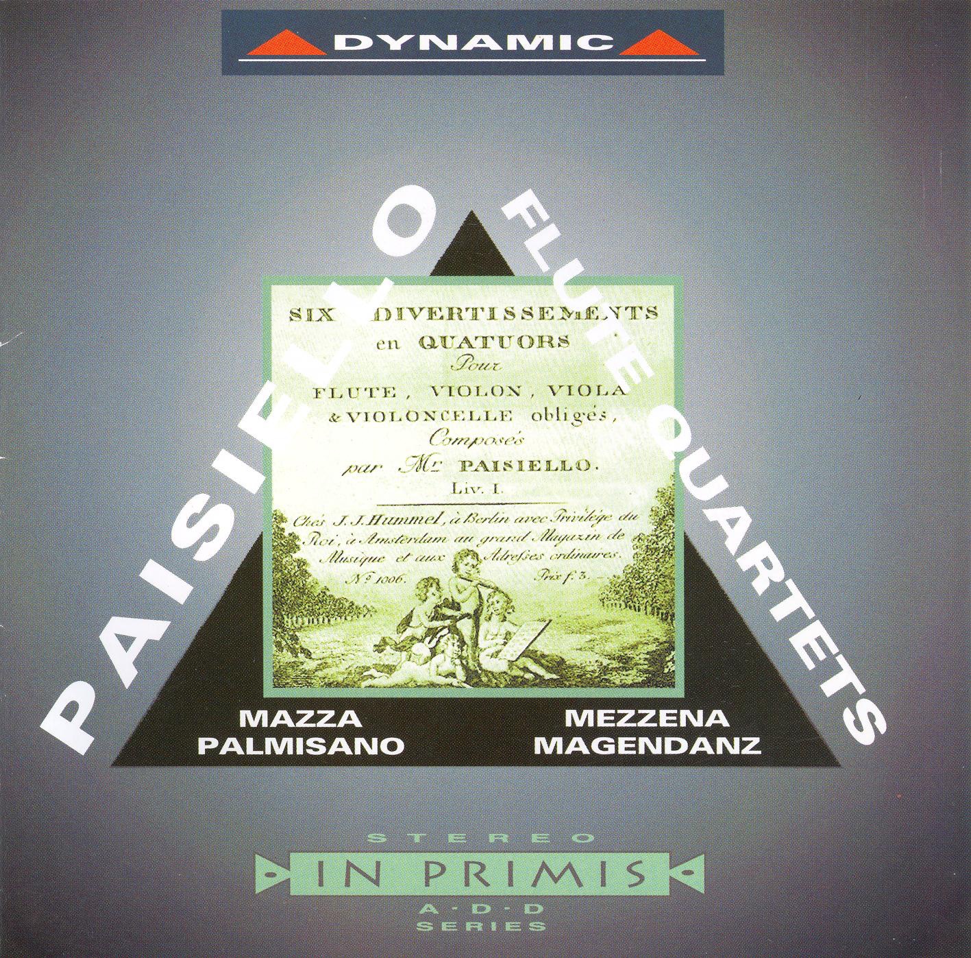 Paisiello: Divertissements Nos. 1-6 album cover