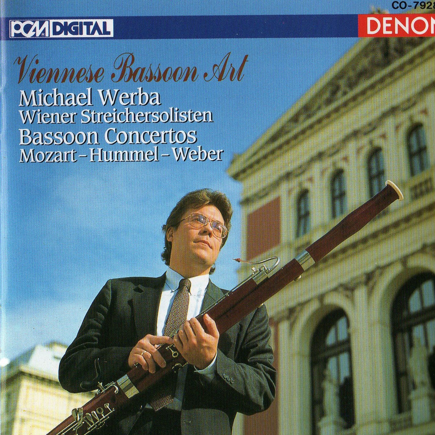 Mozart, Hummel & Weber: Bassoon Concertos album cover