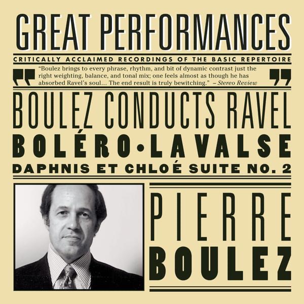 Boulez Conducts Ravel album cover
