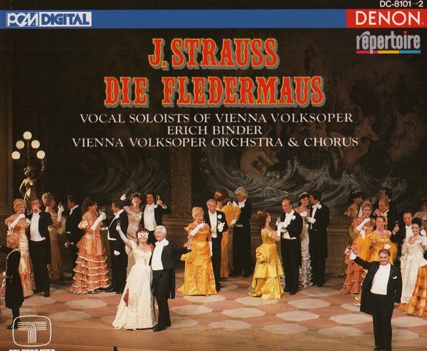 Strauss: Die Fledermaus album cover
